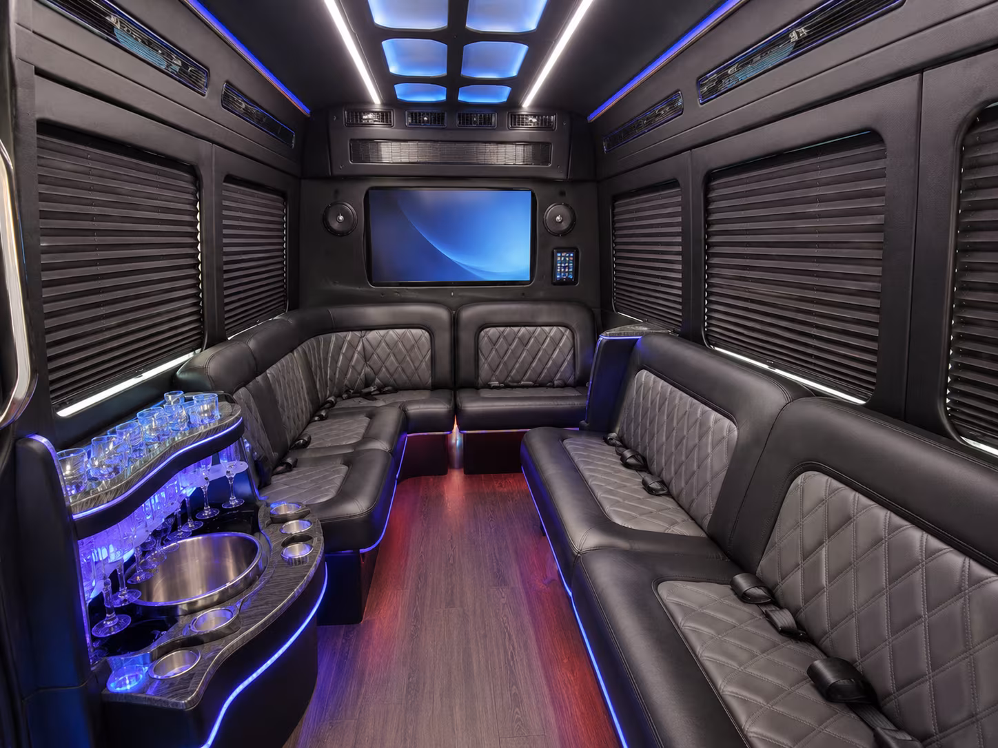 freeport 15 passenger party bus