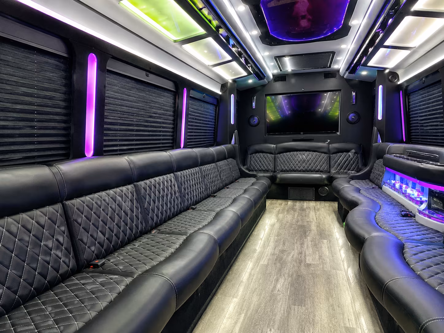 freeport wedding party bus rental