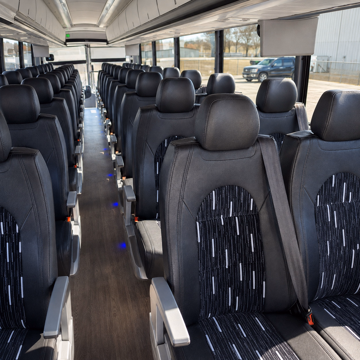 how distance and duration affect charter bus rental rates in freeport new york