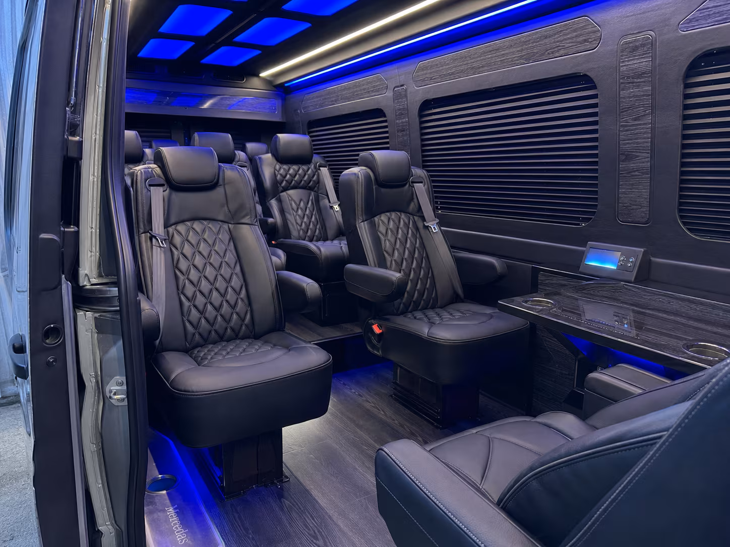 sprinter van transportation for groups and events across freeport