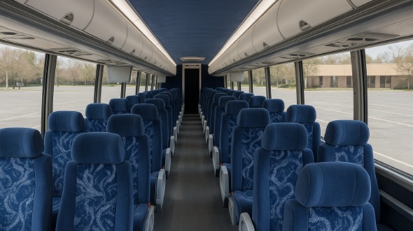 freeport 55 passenger charter bus rental