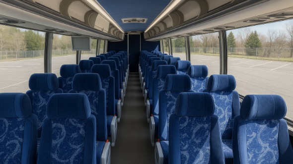 freeport 56 passenger charter bus rental