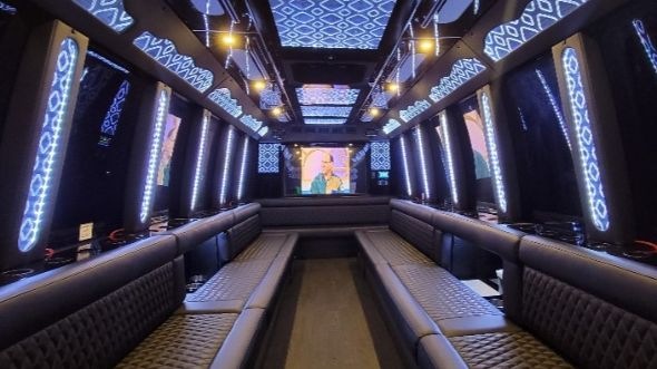 freeport party bus rental inside